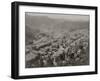 Birdseye View Deadwood, South Dakota, In The Black Hills-null-Framed Art Print