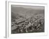 Birdseye View Deadwood, South Dakota, In The Black Hills-null-Framed Art Print