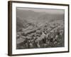 Birdseye View Deadwood, South Dakota, In The Black Hills-null-Framed Art Print