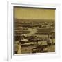 Birdseye View "Los Angeles' California Ca 1870's With Pico House-H.T. Payne-Framed Art Print