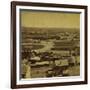 Birdseye View "Los Angeles' California Ca 1870's With Pico House-H.T. Payne-Framed Art Print