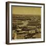 Birdseye View "Los Angeles' California Ca 1870's With Pico House-H.T. Payne-Framed Art Print