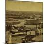 Birdseye View "Los Angeles' California Ca 1870's With Pico House-H.T. Payne-Mounted Art Print