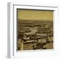 Birdseye View "Los Angeles' California Ca 1870's With Pico House-H.T. Payne-Framed Art Print