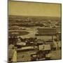 Birdseye View "Los Angeles' California Ca 1870's With Pico House-H.T. Payne-Mounted Art Print