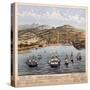 Birdseye View Of San Francisco 1847-Vintage Lavoie-Stretched Canvas