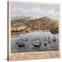 Birdseye View Of San Francisco 1847-Vintage Lavoie-Stretched Canvas