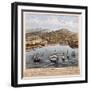 Birdseye View Of San Francisco 1847-Vintage Lavoie-Framed Giclee Print