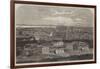 Birdseye View of the City of Washington, with the Capitol in the Foreground-George Henry Andrews-Framed Giclee Print