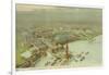 Birdseye View. World's Columbian Exposition, Chicago, 1893-null-Framed Photo