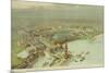 Birdseye View. World's Columbian Exposition, Chicago, 1893-null-Mounted Photo