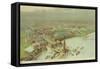 Birdseye View. World's Columbian Exposition, Chicago, 1893-null-Framed Stretched Canvas