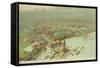 Birdseye View. World's Columbian Exposition, Chicago, 1893-null-Framed Stretched Canvas