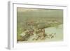 Birdseye View. World's Columbian Exposition, Chicago, 1893-null-Framed Photo