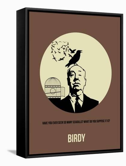 Birdy Poster 1-Anna Malkin-Framed Stretched Canvas