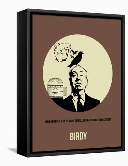 Birdy Poster 1-Anna Malkin-Framed Stretched Canvas