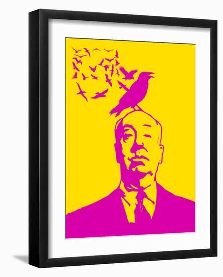 Birdy Poster 3-Anna Malkin-Framed Art Print