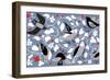 Birdy-Jenny Frean-Framed Giclee Print