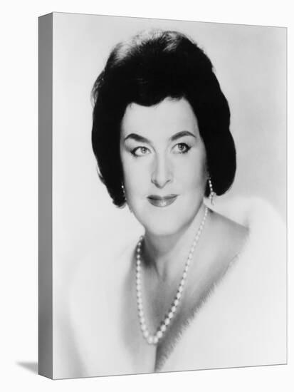 Birgit Nilsson, Swedish Soprano, Famous for Her Operatic Performances of Wagnerian Roles-null-Stretched Canvas