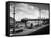 Birkenhead Cattle Bridge-null-Framed Stretched Canvas