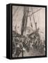 Birkenhead Wrecked-Thomas M Hemy-Framed Stretched Canvas