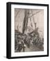 Birkenhead Wrecked-Thomas M Hemy-Framed Art Print