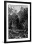 Birker Force, Lake District-Thomas Allom-Framed Art Print