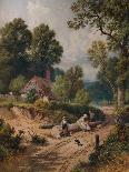 An Old English Mill, 19th Century-Birket Foster-Giclee Print