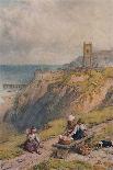 The Gleaners at the Stile, C1930S-Birket Foster-Giclee Print