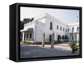 Birla House, in the Grounds of Which Mahatma Gandhi was Assassinated, Delhi, India-John Henry Claude Wilson-Framed Stretched Canvas