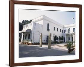 Birla House, in the Grounds of Which Mahatma Gandhi was Assassinated, Delhi, India-John Henry Claude Wilson-Framed Photographic Print