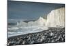 Birling Gap and the Seven Sisters chalk cliffs, East Sussex, South Downs National Park, England-Ben Pipe-Mounted Photographic Print