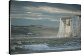 Birling Gap, East Sussex, South Downs National Park, England, United Kingdom, Europe-Ben Pipe-Stretched Canvas