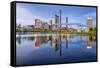 Birmingham, Alabama, USA City Skyline.-SeanPavonePhoto-Framed Stretched Canvas