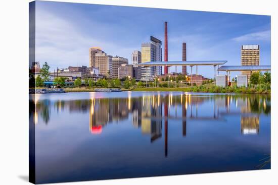 Birmingham, Alabama, USA City Skyline.-SeanPavonePhoto-Stretched Canvas