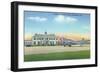 Birmingham, Alabama - View of the Municipal Airport-Lantern Press-Framed Art Print