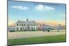 Birmingham, Alabama - View of the Municipal Airport-Lantern Press-Mounted Art Print