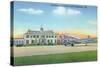 Birmingham, Alabama - View of the Municipal Airport-Lantern Press-Stretched Canvas