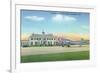 Birmingham, Alabama - View of the Municipal Airport-Lantern Press-Framed Art Print