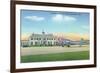 Birmingham, Alabama - View of the Municipal Airport-Lantern Press-Framed Premium Giclee Print