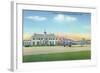 Birmingham, Alabama - View of the Municipal Airport-Lantern Press-Framed Art Print