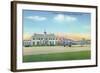 Birmingham, Alabama - View of the Municipal Airport-Lantern Press-Framed Art Print