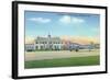 Birmingham, Alabama - View of the Municipal Airport-Lantern Press-Framed Art Print