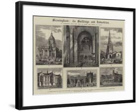 Birmingham, its Buildings and Industries-Henry William Brewer-Framed Giclee Print