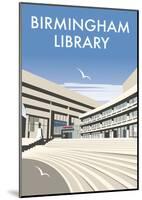 Birmingham Library - Dave Thompson Contemporary Travel Print-Dave Thompson-Mounted Art Print