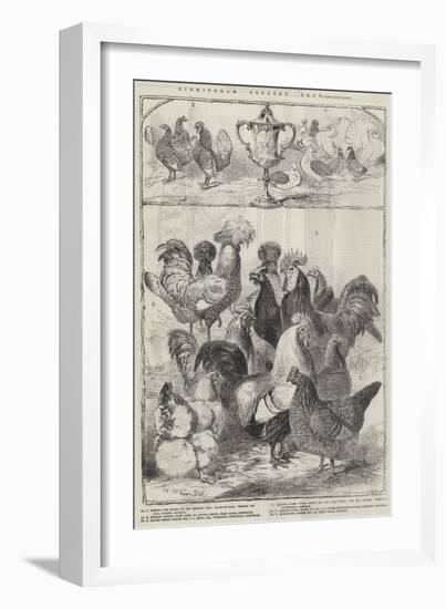 Birmingham Poultry Show-Harrison William Weir-Framed Giclee Print