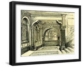 Birmingham the New Museum 1885-null-Framed Giclee Print