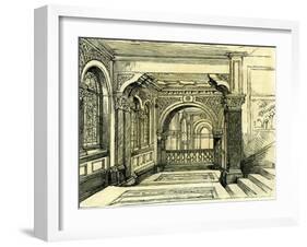 Birmingham the New Museum 1885-null-Framed Giclee Print