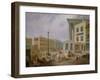 Birmingham Town Hall and Queen's College (Oil on Canvas)-Samuel Lines-Framed Giclee Print