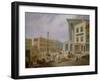 Birmingham Town Hall and Queen's College (Oil on Canvas)-Samuel Lines-Framed Giclee Print